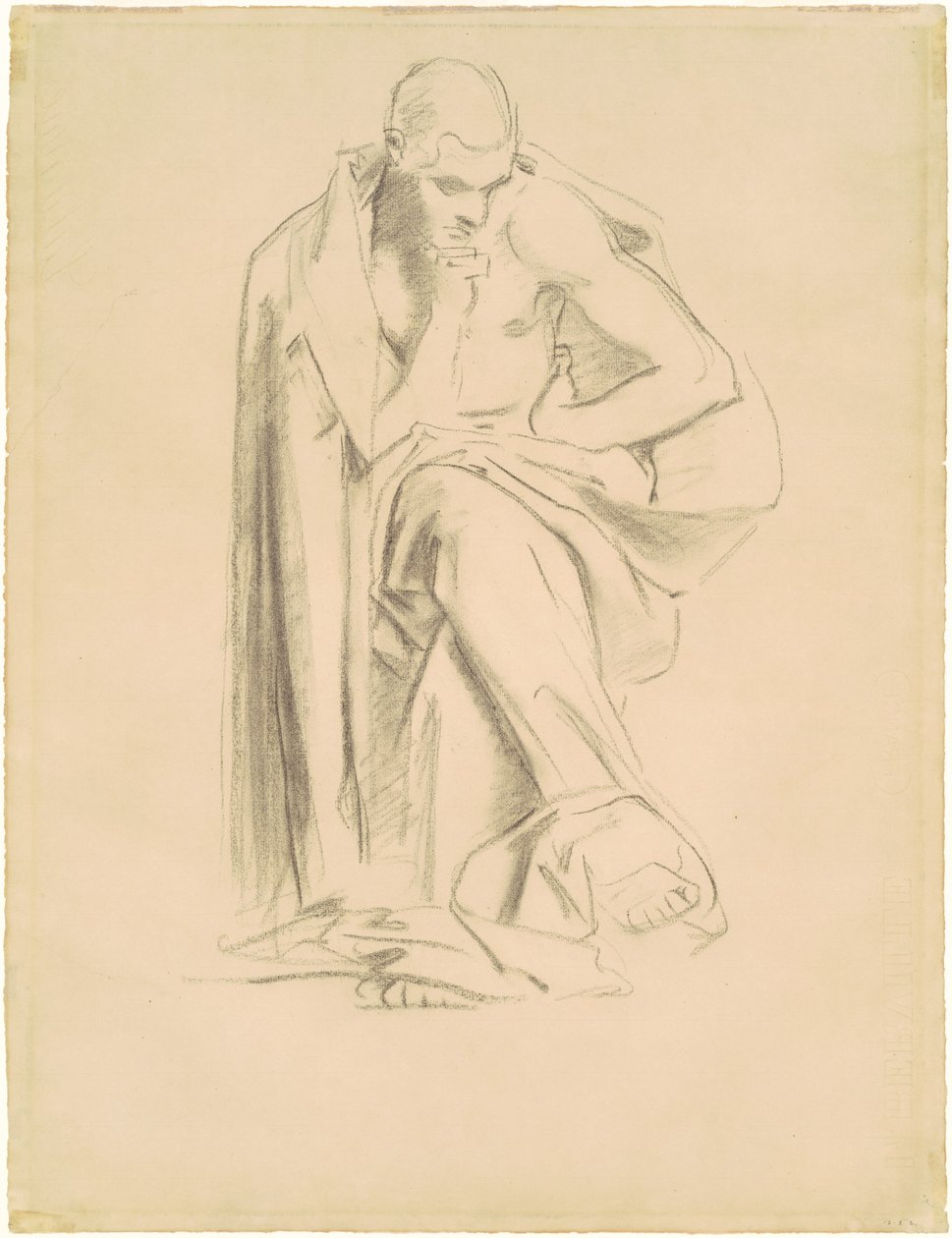 Studie für Philosophie, 1922-1925 von John Singer Sargent