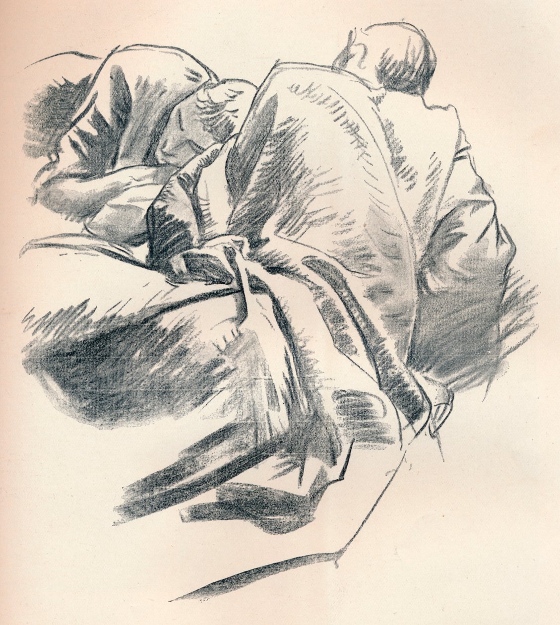 Studie der Draperie, um 1916 von John Singer Sargent