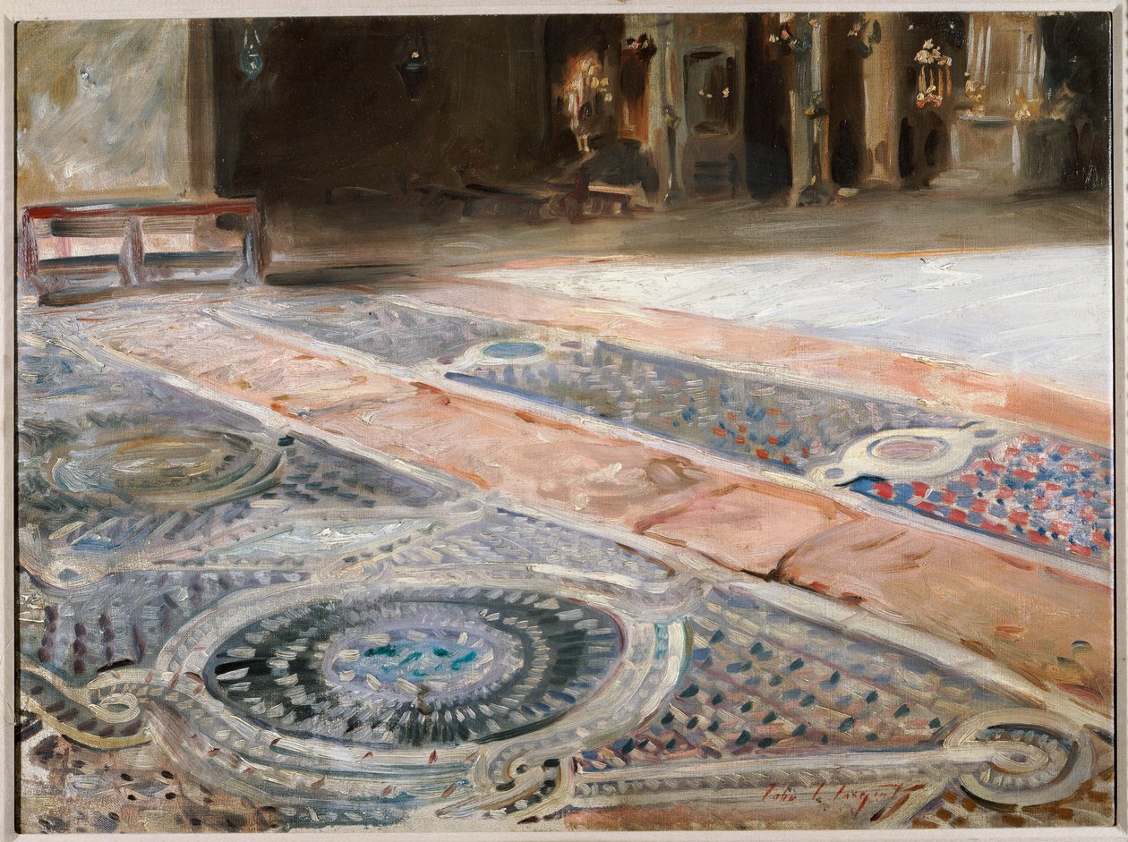 Venezianisches Interieur von John Singer Sargent