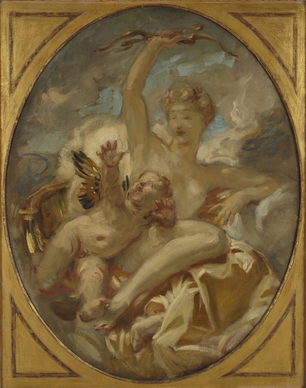 Venus und Amor von John Singer Sargent
