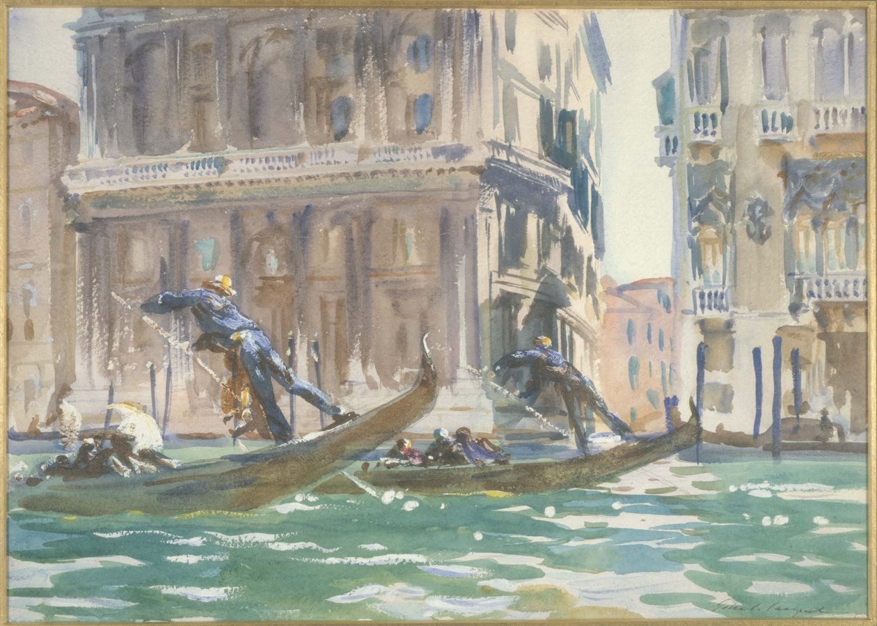 Ansicht von Venedig von John Singer Sargent