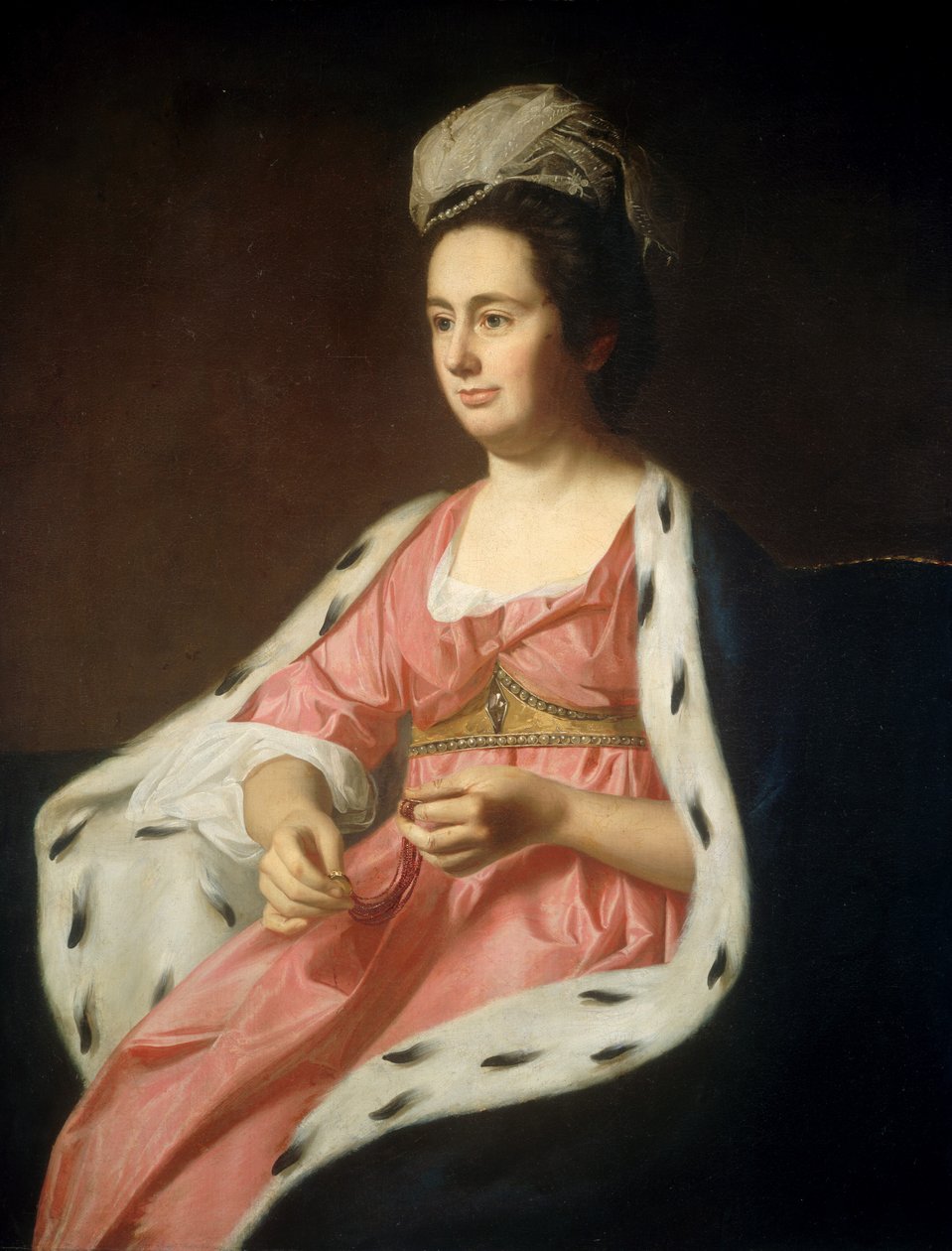 Abigail Smith Babcock, Frau von Adam Babcock, um 1774 von John Singleton Copley