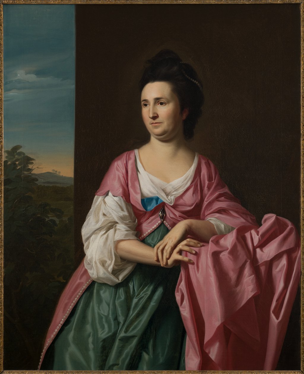 Mrs. Sylvester (Abigail Pickman) Gardiner, um 1772 von John Singleton Copley