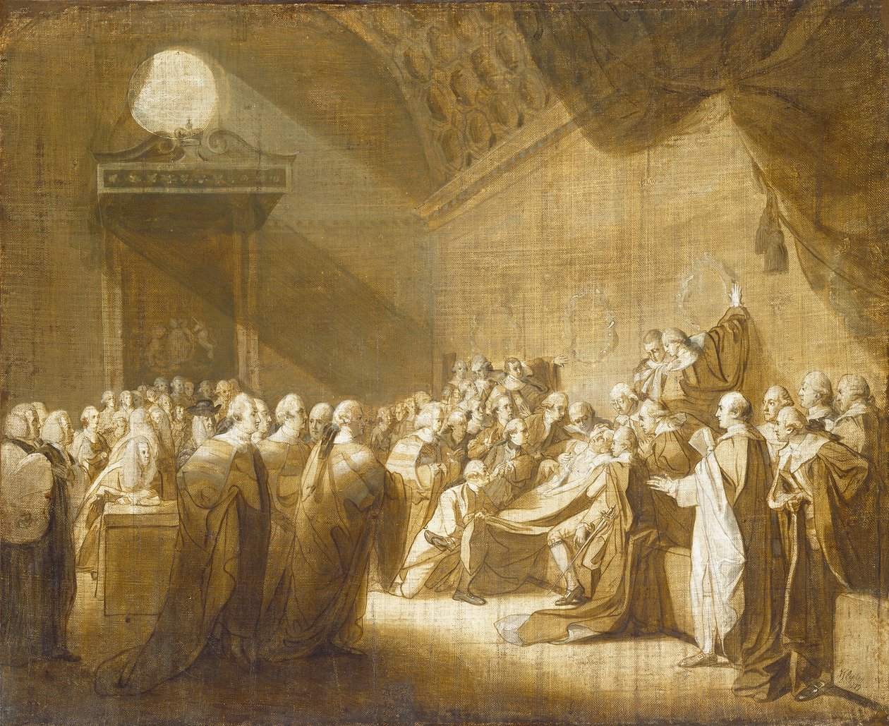 Der Tod des Earl of Chatham von John Singleton Copley
