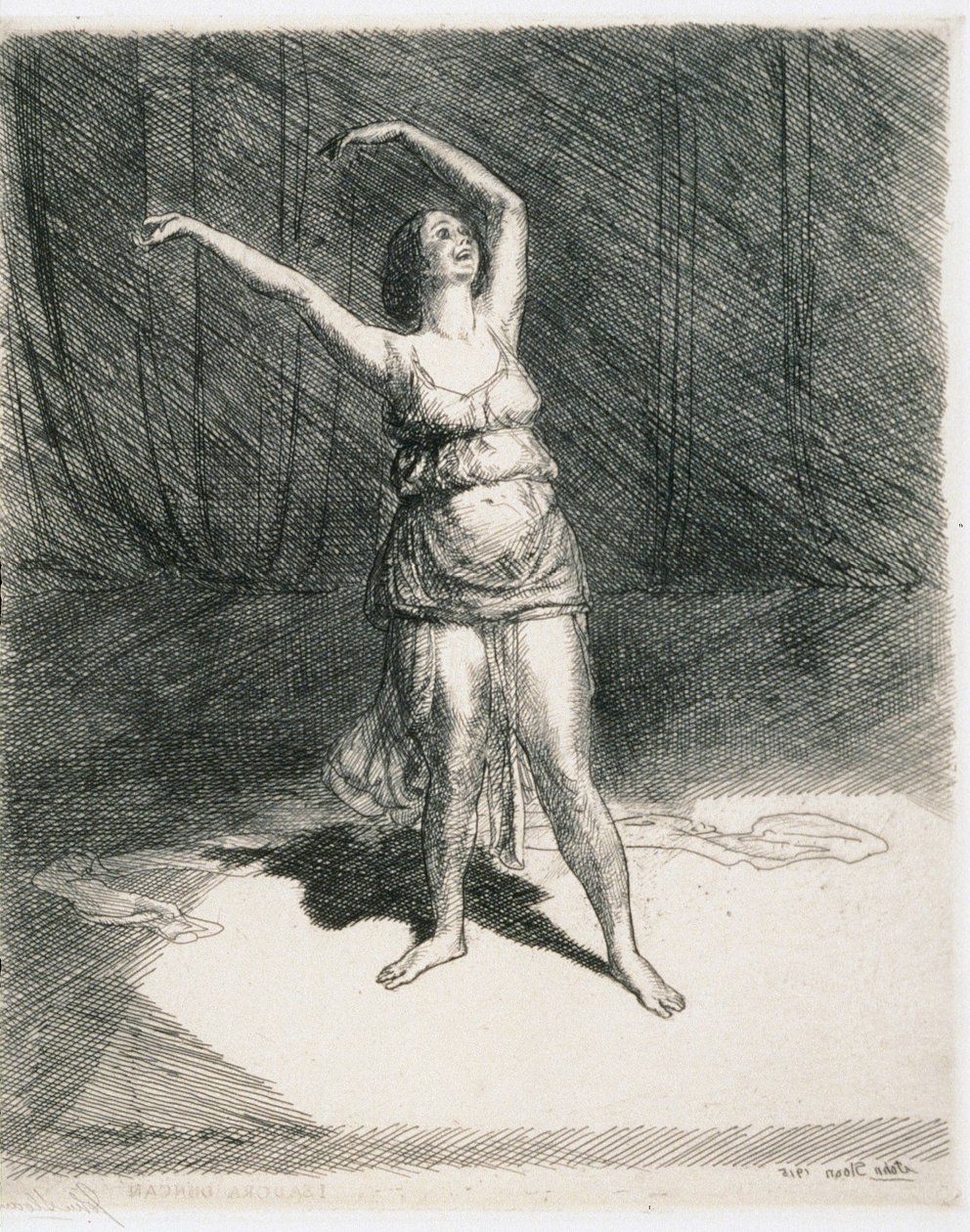 Isadora Duncan von John French Sloan