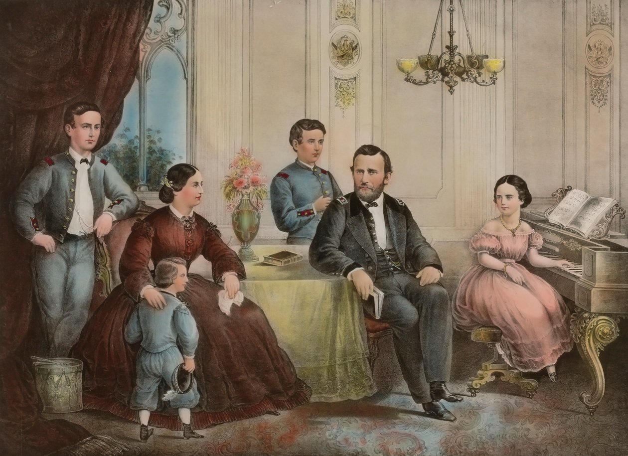 General Grant und seine Familie--Respektvoll gewidmet dem Volk der Vereinigten Staaten von John Smith