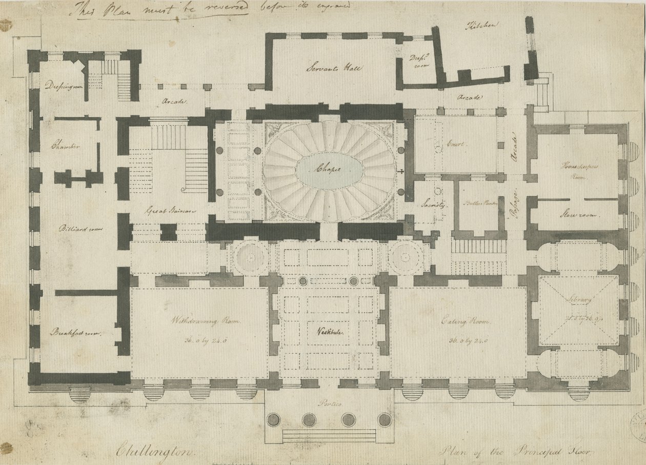 Chillington Hall von John Soane