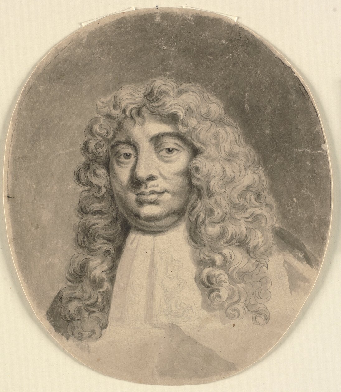 Kopf- und Schulterporträt eines Mannes, nach einem Porträt aus dem 17. Jahrhundert (Der Earl of Lauderdale) von John Sparrow