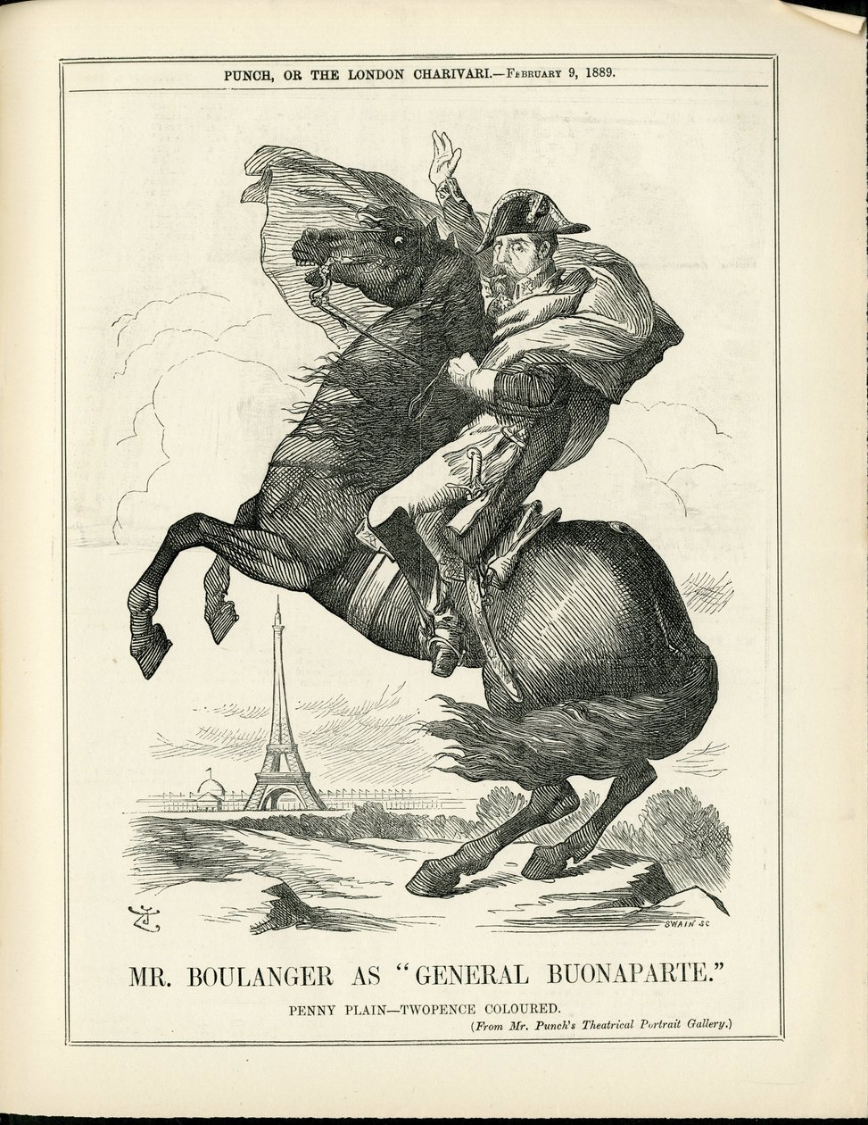 Illustration von John Tenniel (1820-1914) in Punch von John Tenniel