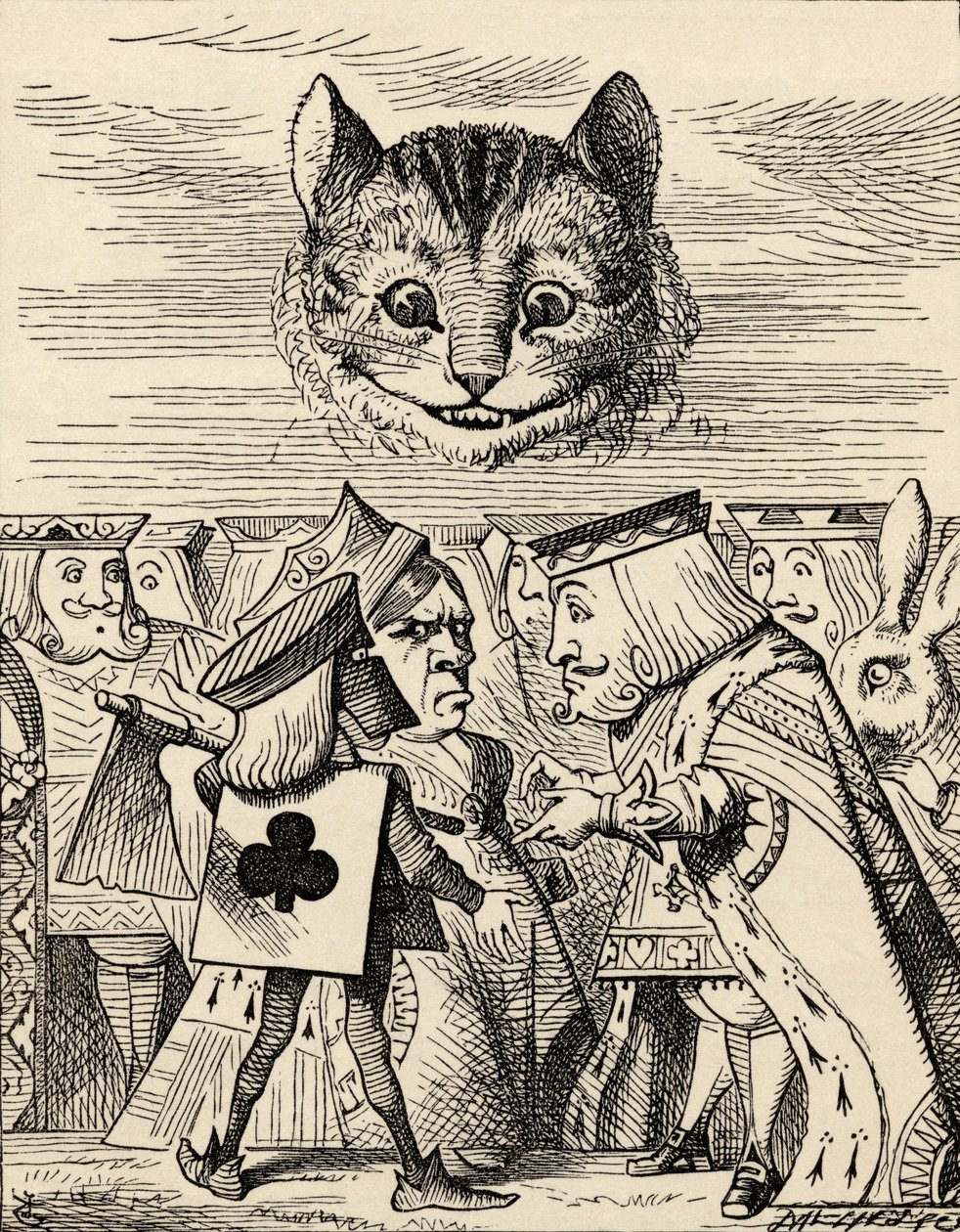 Der König der Herzen streitet mit dem Henker, aus 