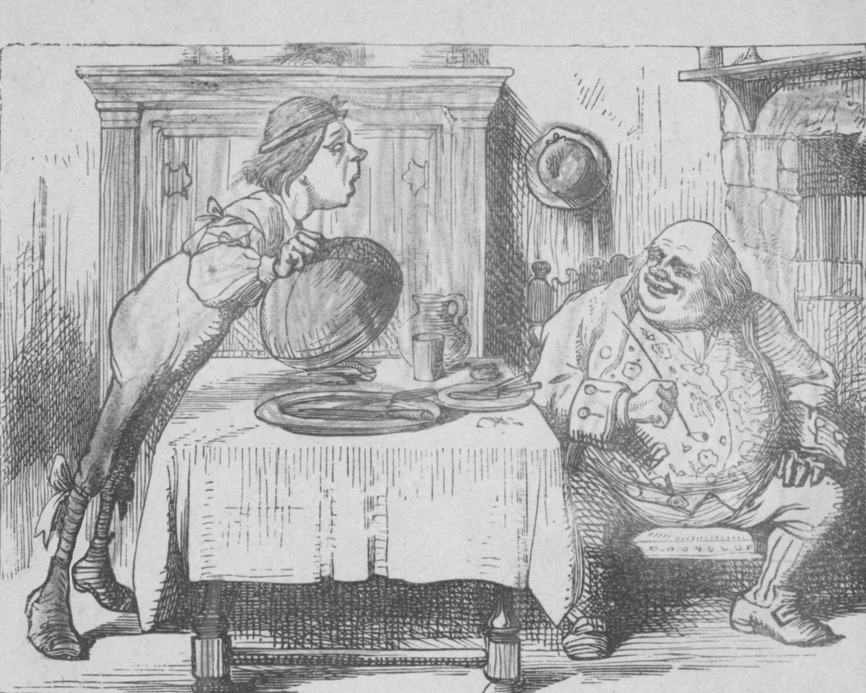 Dritte der Vater-William-Serie, 1889 von John Tenniel