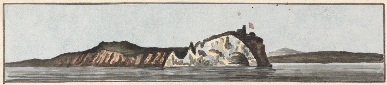Die Nadeln, die nach Osten zeigen (eine von fünf Zeichnungen auf einer Montage) von John Thomas Serres