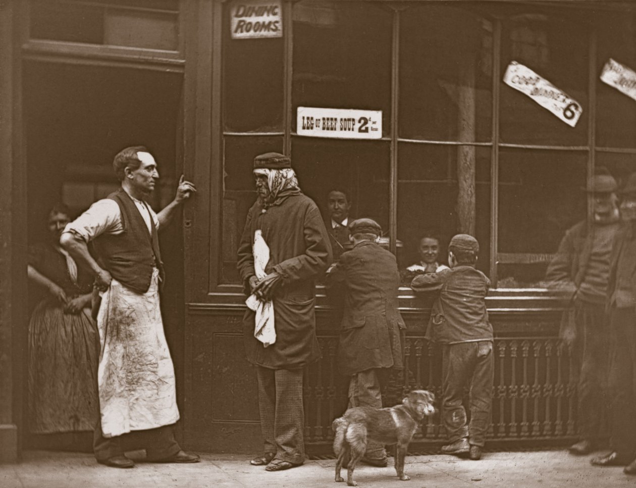 Das Zuhause eines Sträflings, 1876-77 von John Thomson