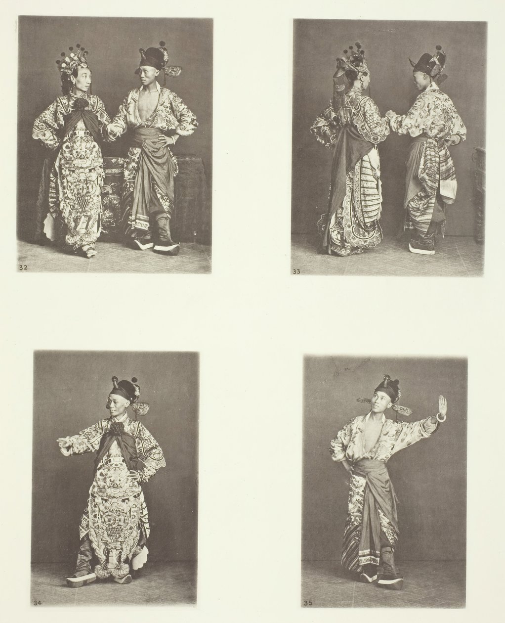 Schauspieler, antikes Hochzeitskostüm, antike Kostüme, ca. 1868 von John Thomson
