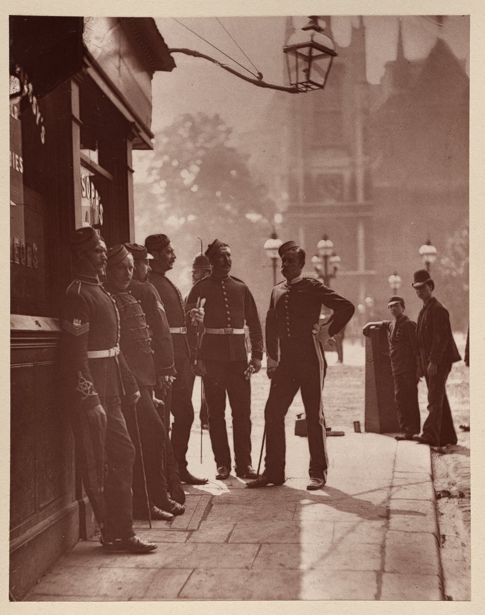 Rekrutierungsfeldwebel in Westminster von John Thomson