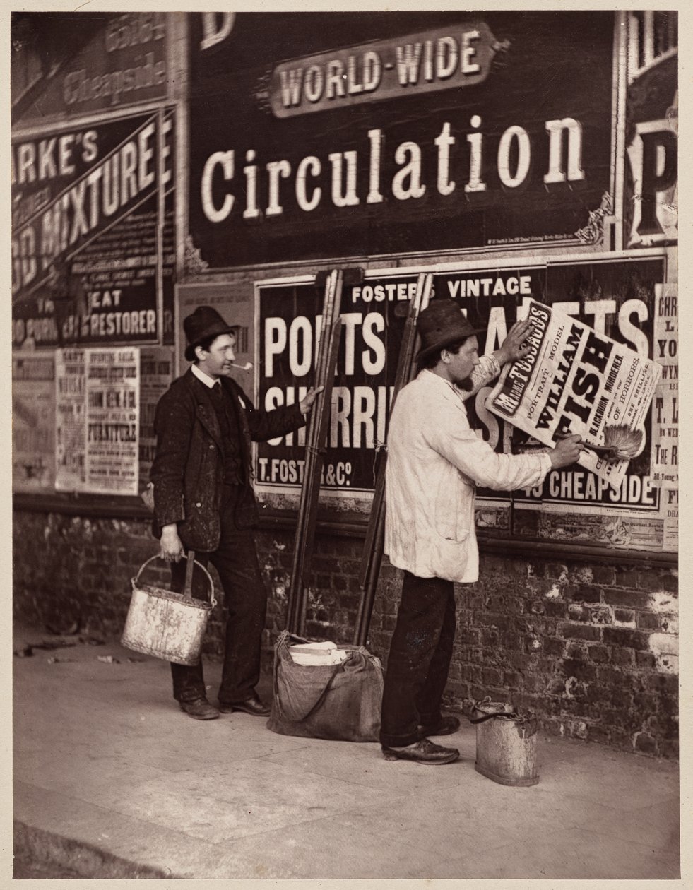 Straßenwerbung von John Thomson