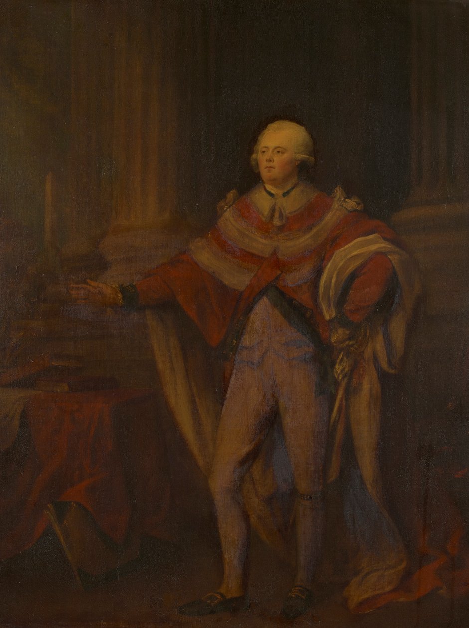 George Nugent-Temple-Grenville, Erster Marquess von Buckingham und Lord Lieutenant von Irland (1753-1818) von John Trumbull