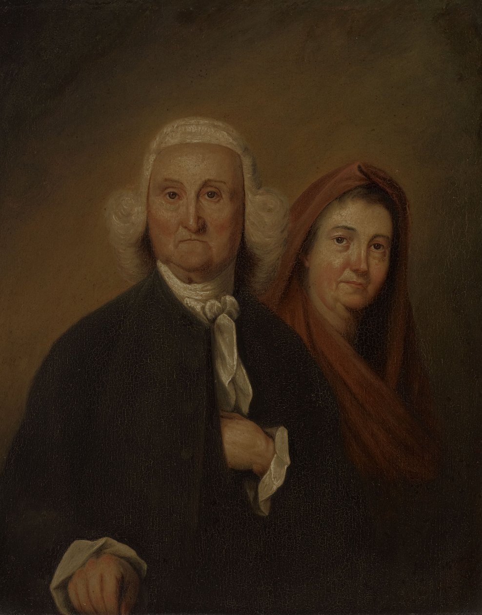 Gouverneur Jonathan Trumbull, Sr., und Faith Robinson Trumbull (1710–1785, LL.D. 1779; 1718–1780) von John Trumbull