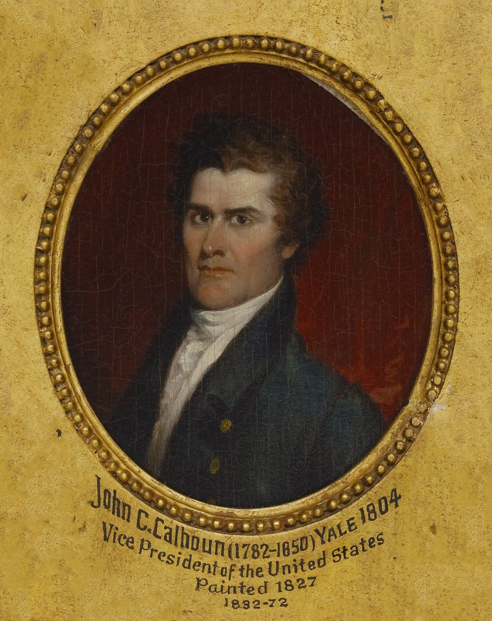John Caldwell Calhoun (1782–1850), B. A. 1804, LL.D. 1822 von John Trumbull