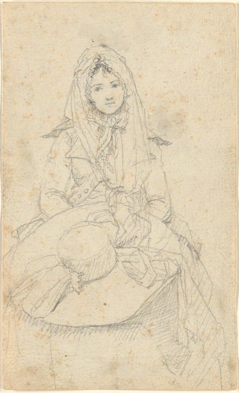 Ohne Titel, aus dem Folio: Skizzen in Frankreich & Deutschland, eines von 22 Blättern in Folio B von John Trumbull
