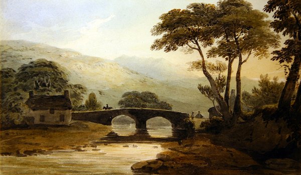 Baddgelert-Brücke von John Varley