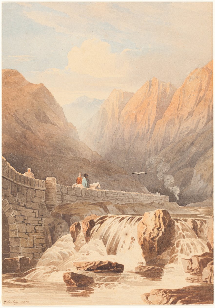 Pont Aberglaslyn von John Varley
