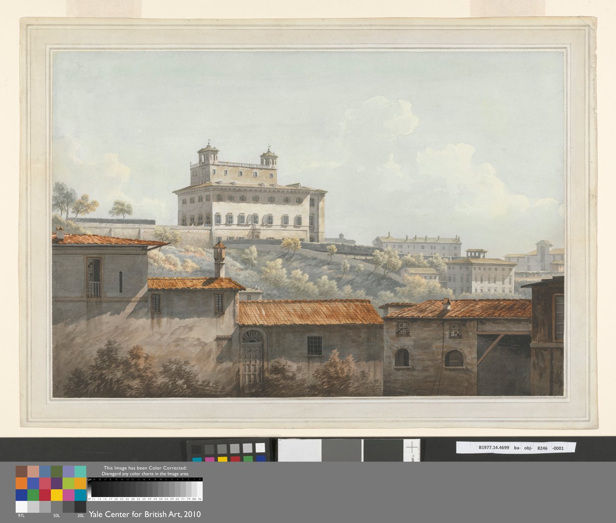 Die Villa Medici, Rom von John Warwick Smith