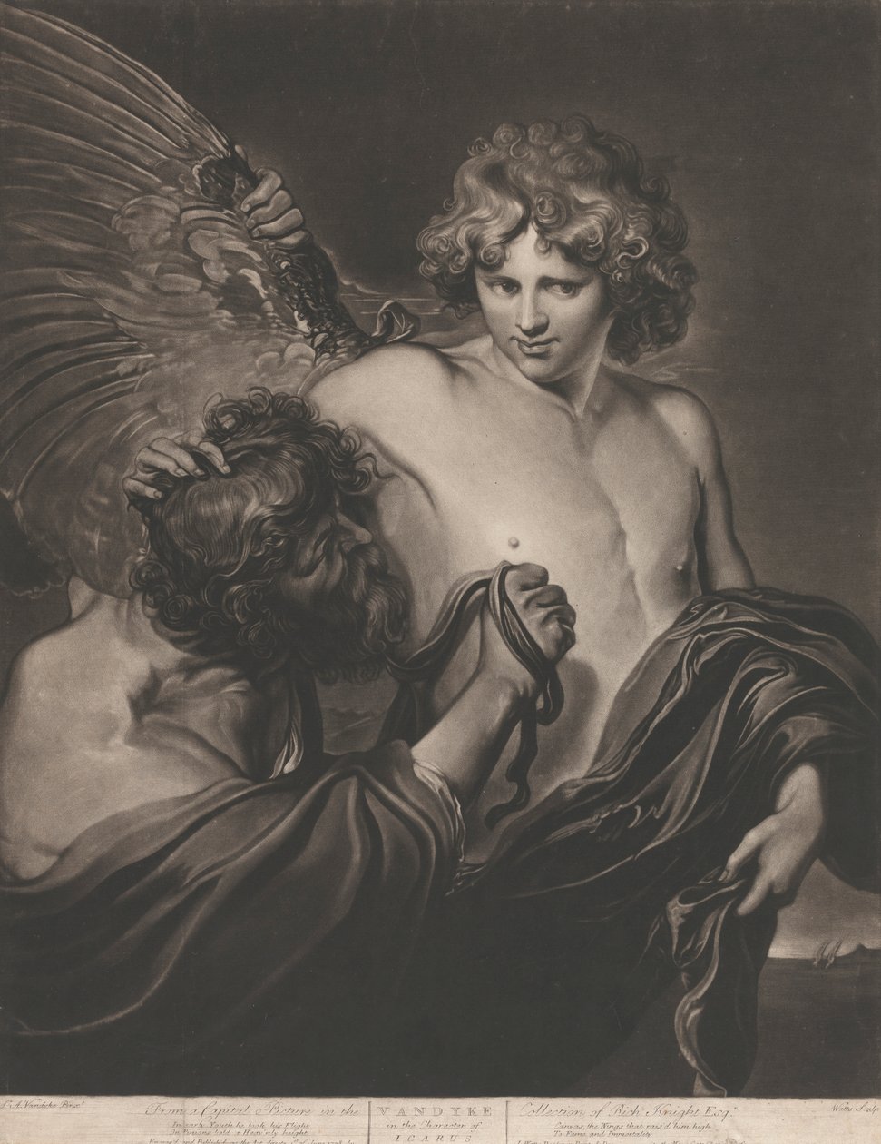 Van Dyke in der Rolle des Ikarus von John Watts