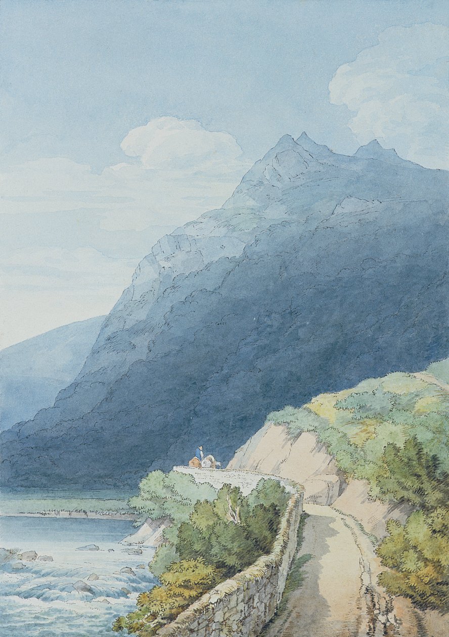 Der Dart bei Holne Chase, Devon von John White Abbott