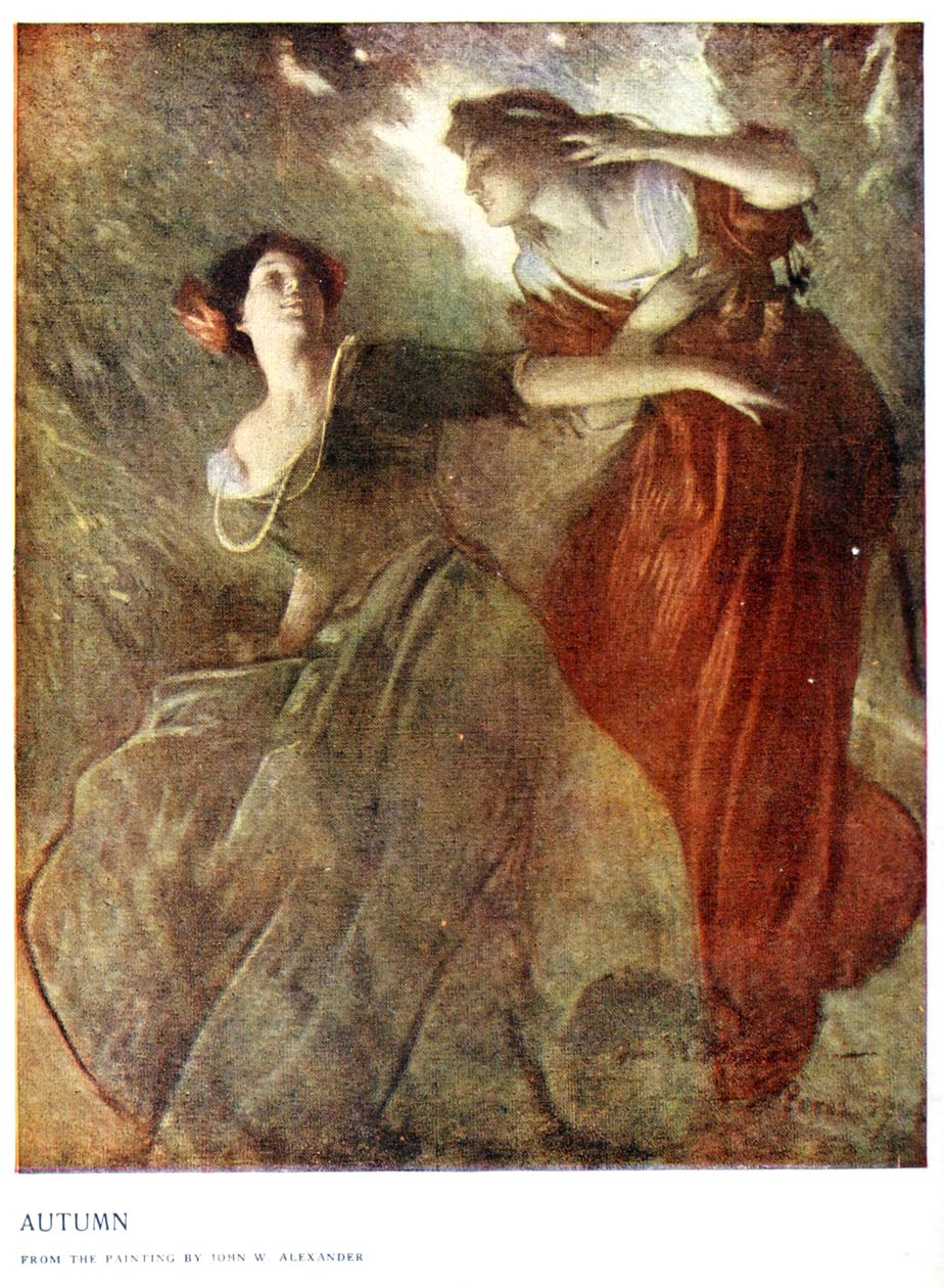 Herbst von John White Alexander von John White Alexander