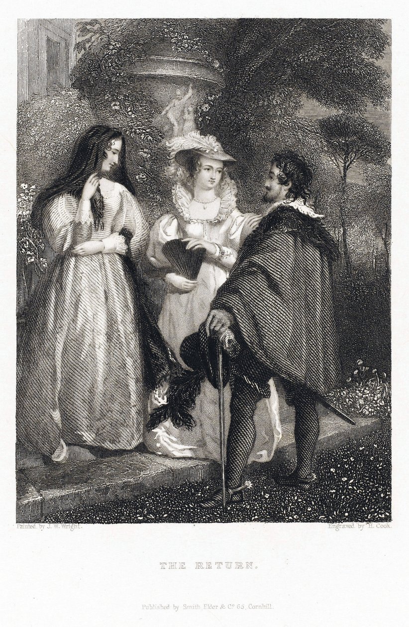 Die Rückkehr von John William (after) Wright
