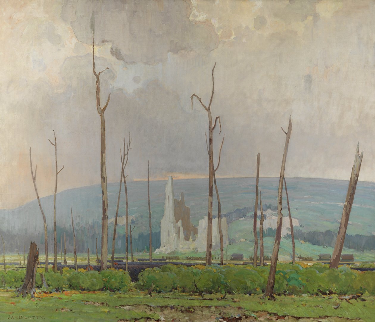 Ablain St-Nazaire, 1914-19 von John William Beatty