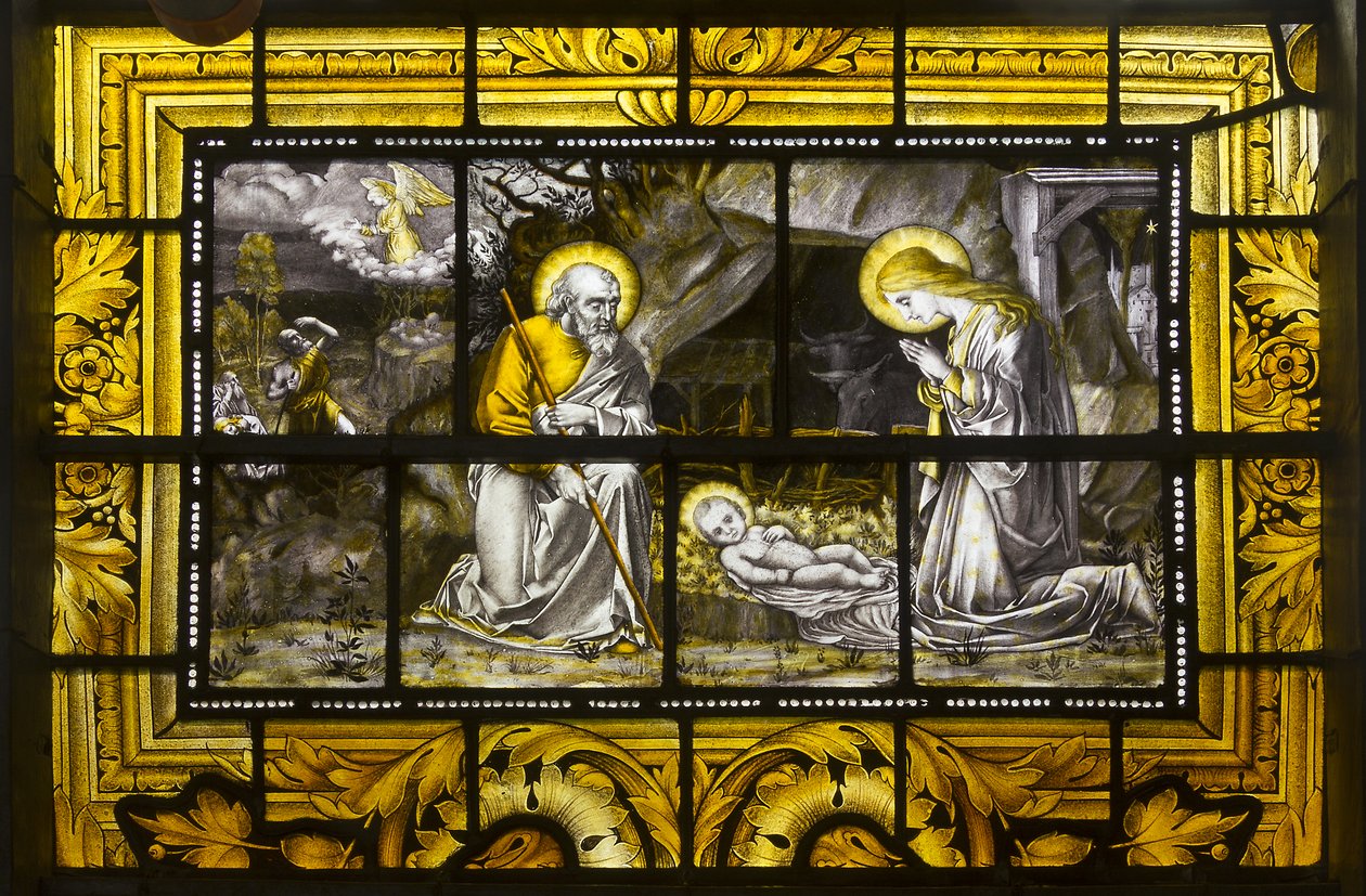 Oxford, Trinity College, Die Geburt Christi, 1885 von John William Brown