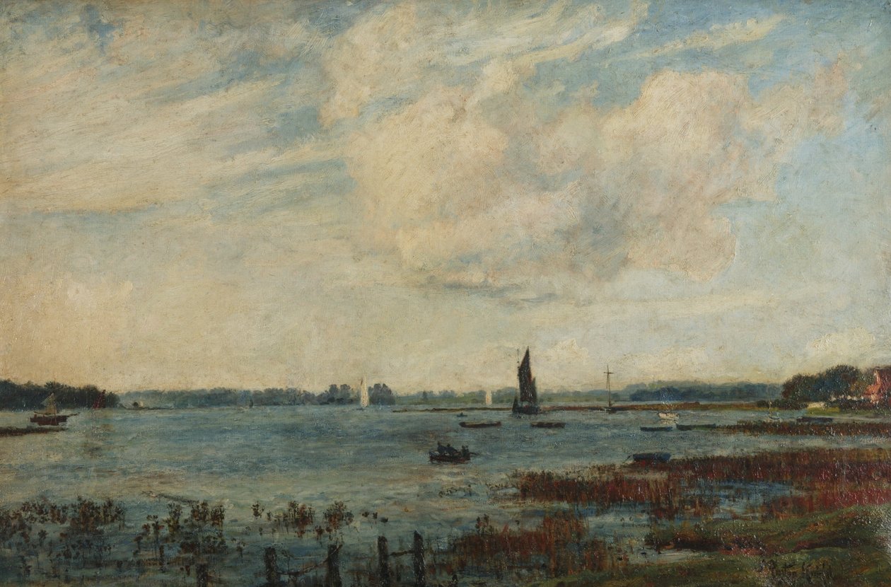 Gezeitenbrise, Gosport, Hampshire von John William Buxton Knight