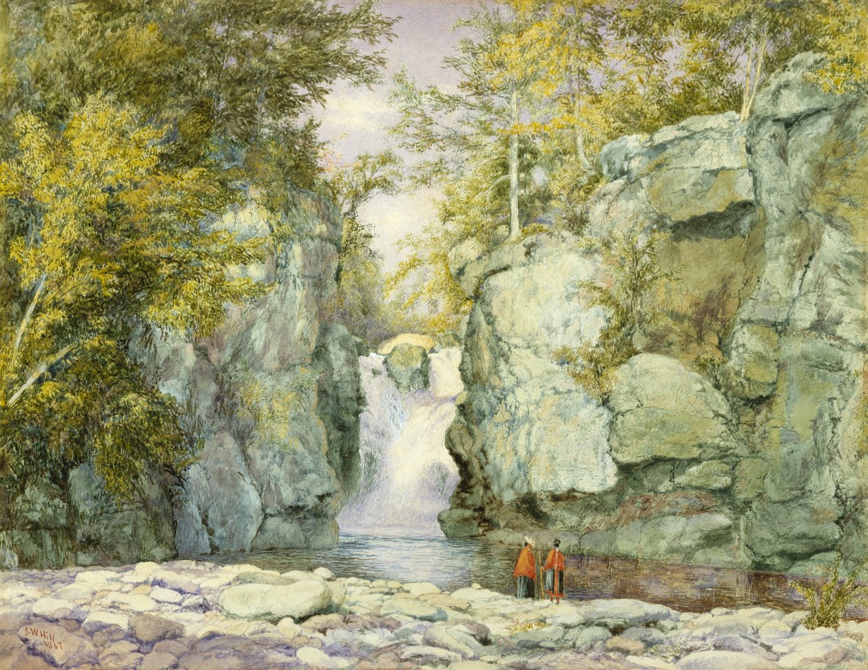 Fawns Leap, Catskill Mountains, 1867 von John William Hill