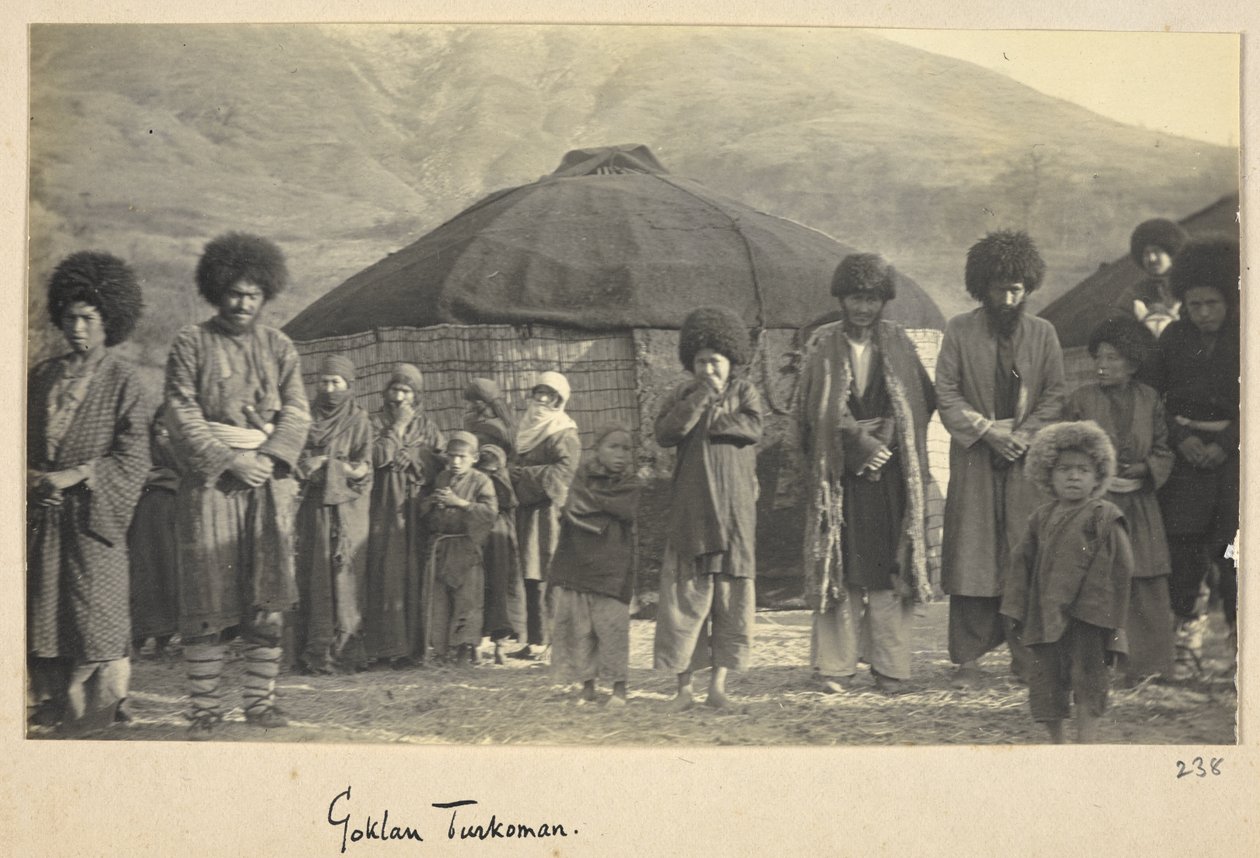 Razavi-Chorasan-Provinz, Iran, ca. 1908 (s/w Foto) von John Williams Watson