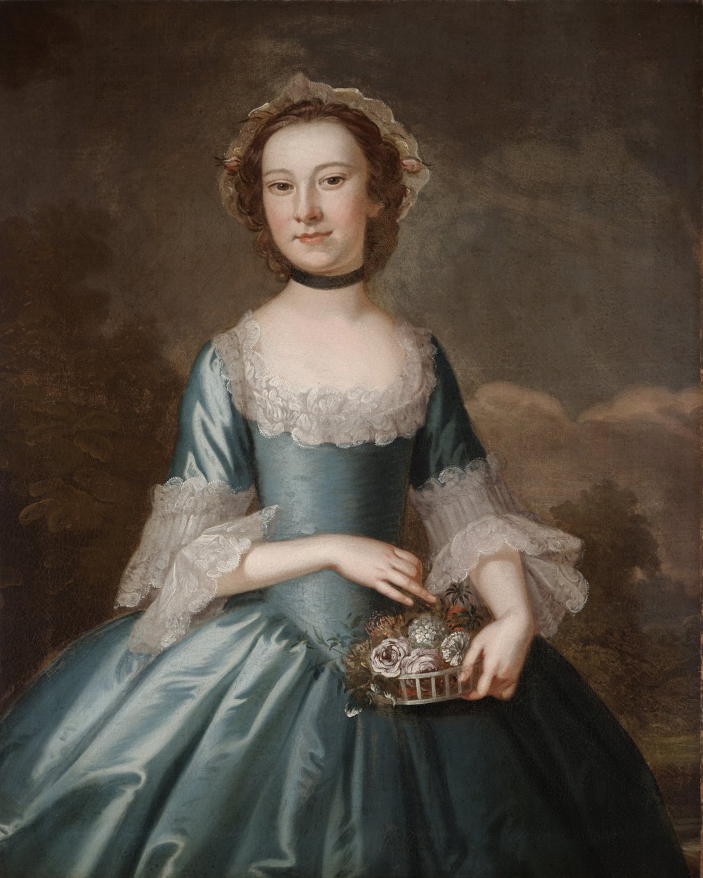 Ann Langdon, Mrs. Richard Ayscough, ca. 1755 von John Wollaston