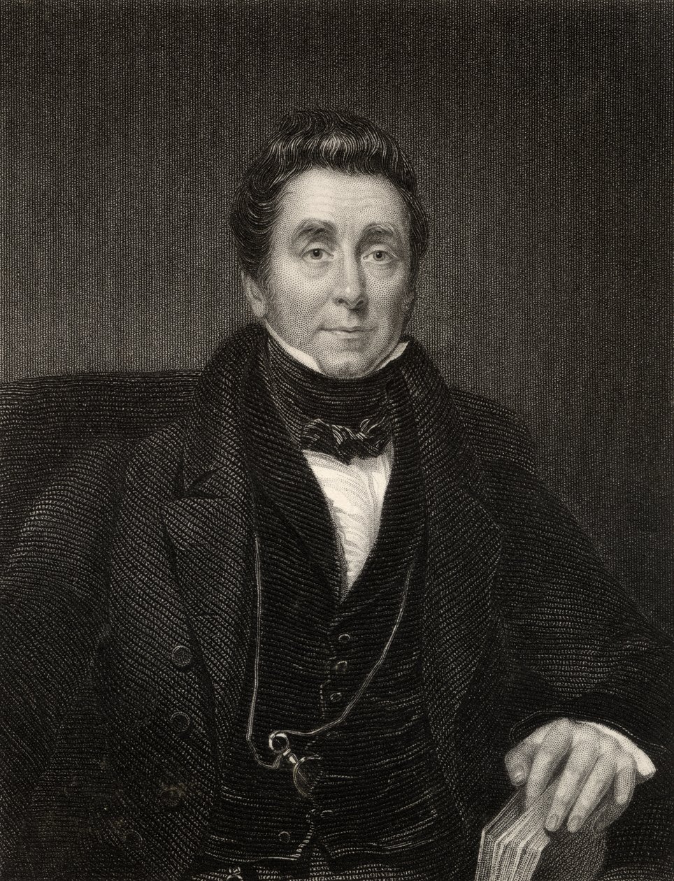 James Johnson, graviert von W. Holl, aus 