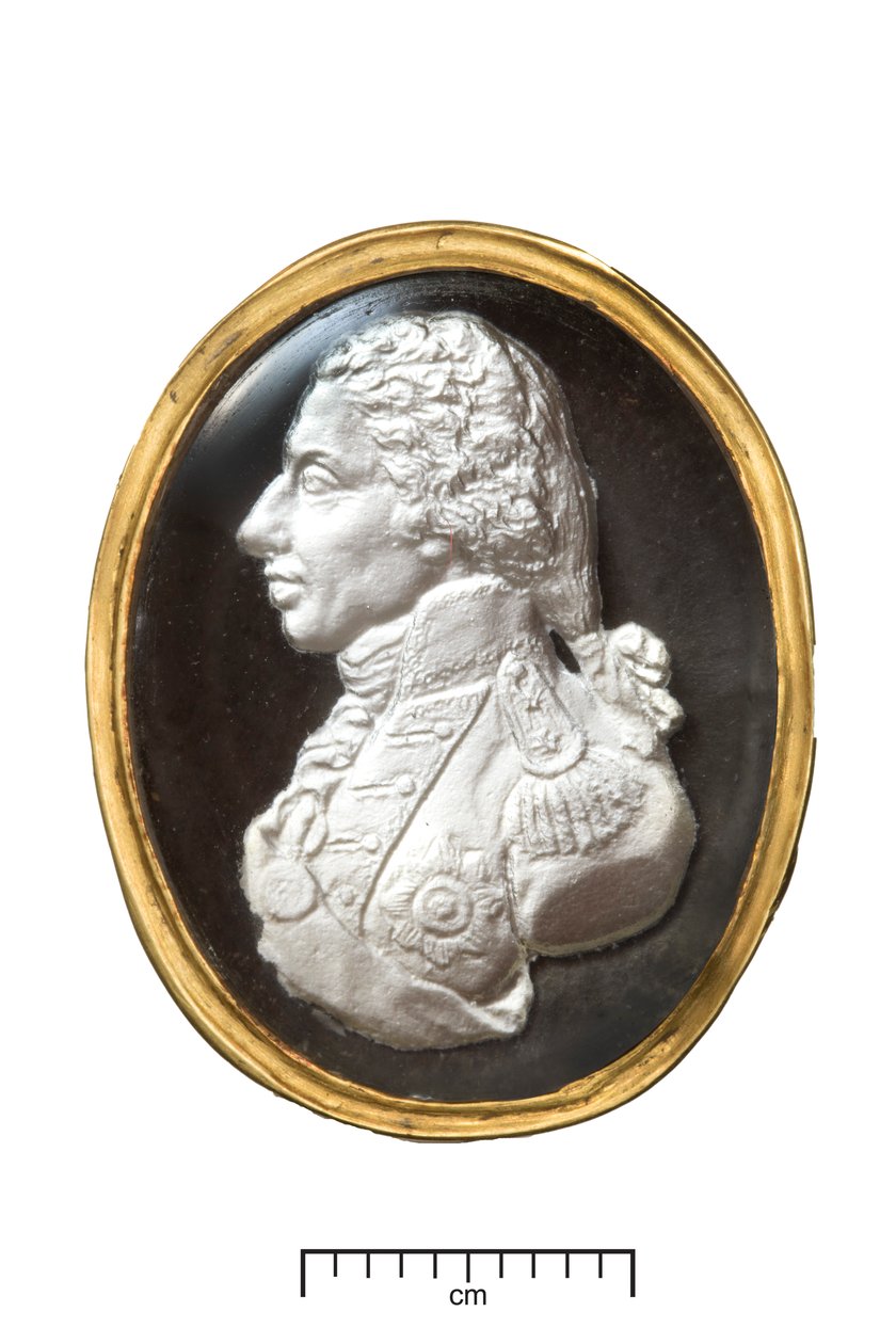 Admiral Lord Nelson Goldring, um 1820 von John after De Vaere