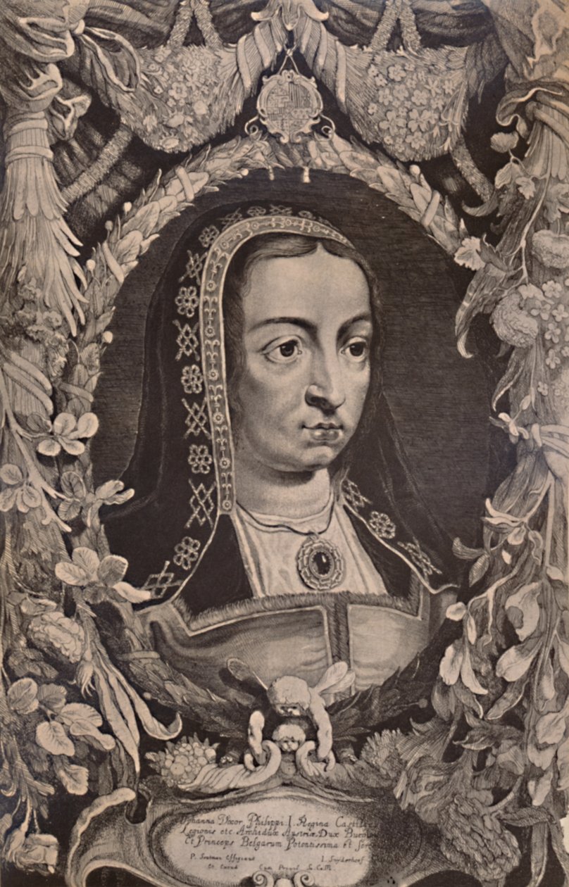 Johanna die Wahnsinnige, Königin von Kastilien, 17. Jahrhundert, 1894 von Jonas Suijderhoef
