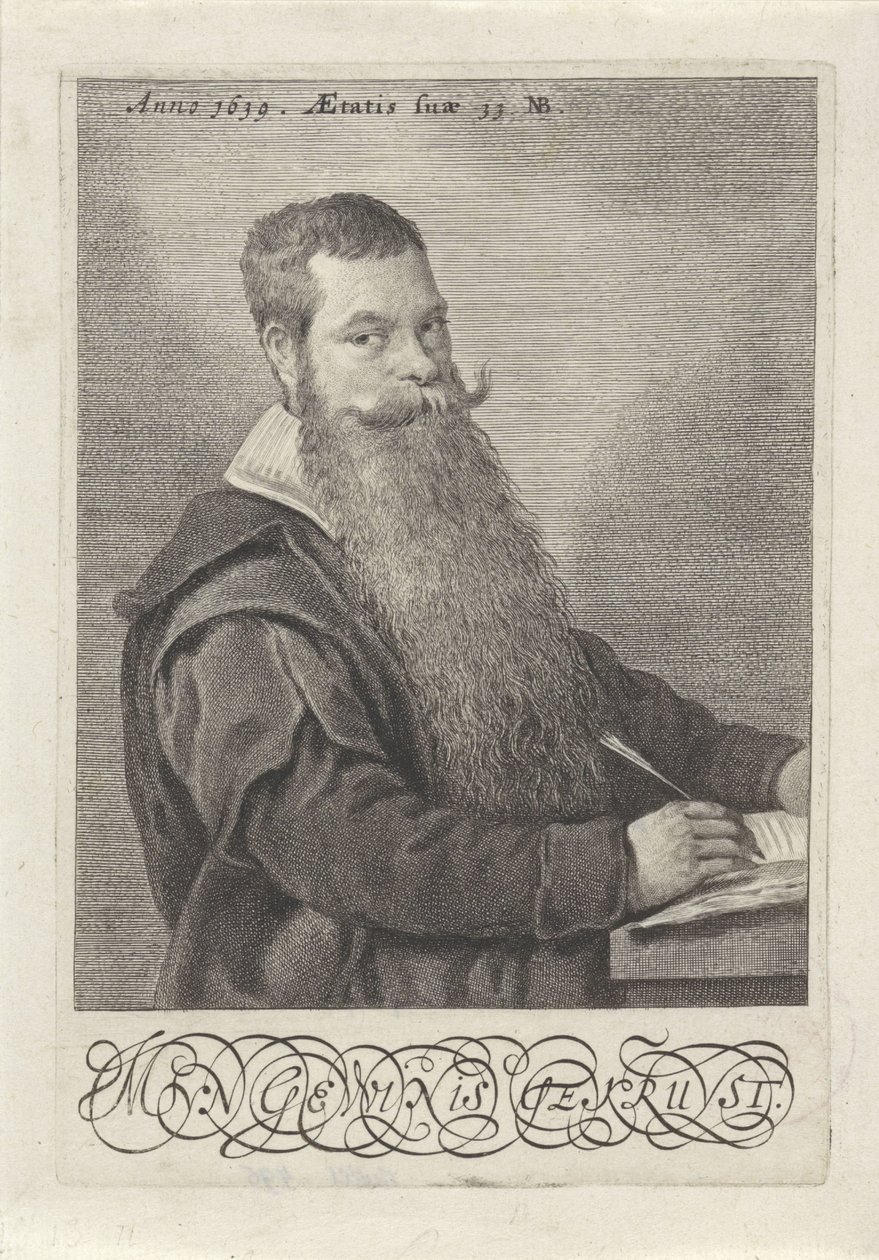 Porträt von Nicolaes Bodding van Laer von Jonas Suyderhoef