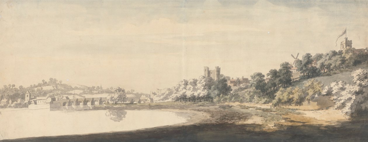 Die Brücke und das Schloss von Rochester von Jonathan Skelton