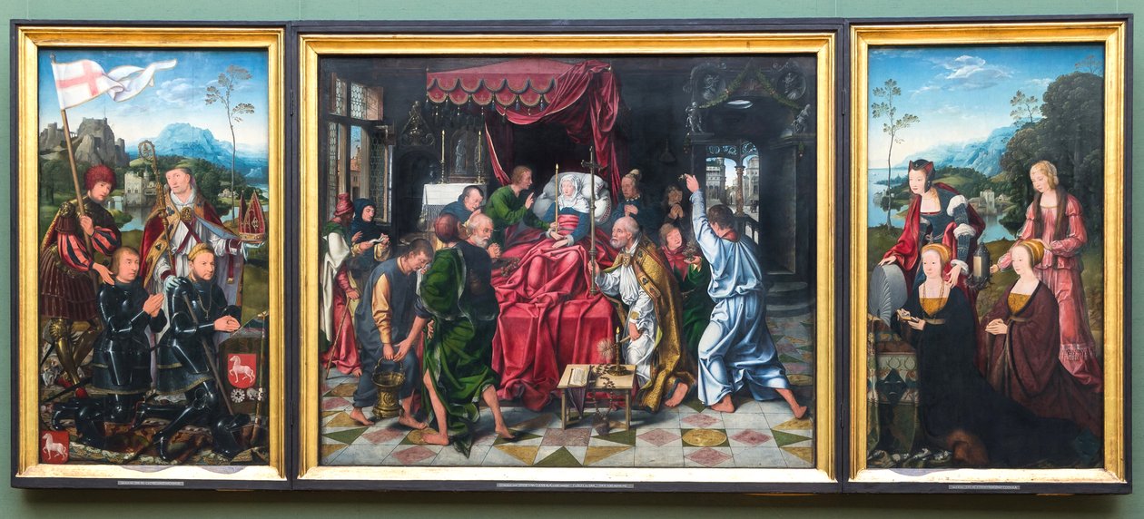 Marientod-Altar von Joos van Cleve