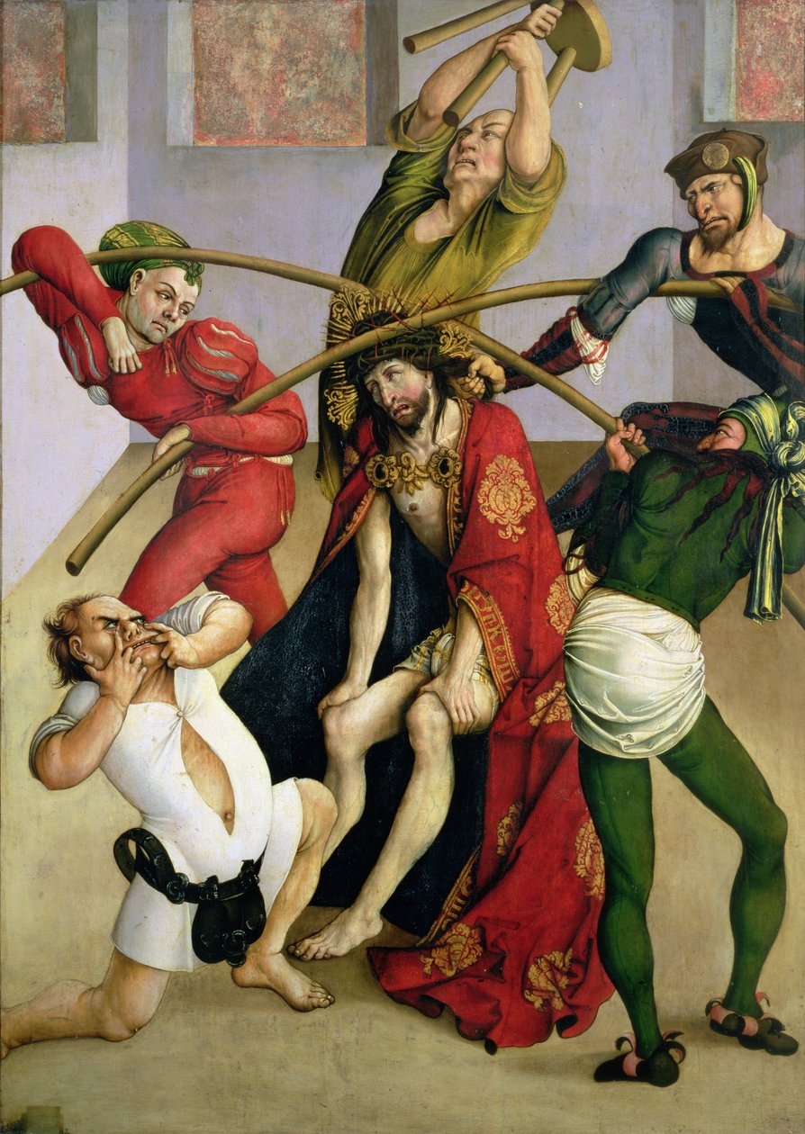 Christus mit Dornen gekrönt von Jorg I Breu