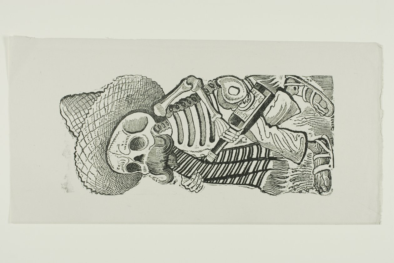 Calavera von Francisco Madero, aus Calavera Maderista von José Guadalupe Posada