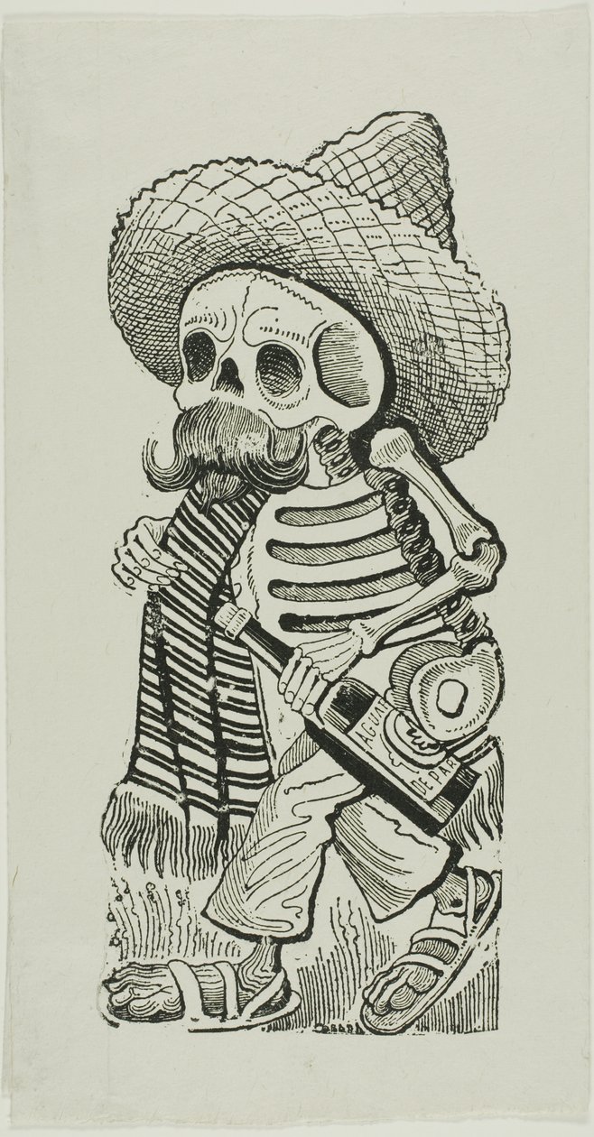 Calavera von Francisco Madero, aus Calavera Maderista von José Guadalupe Posada