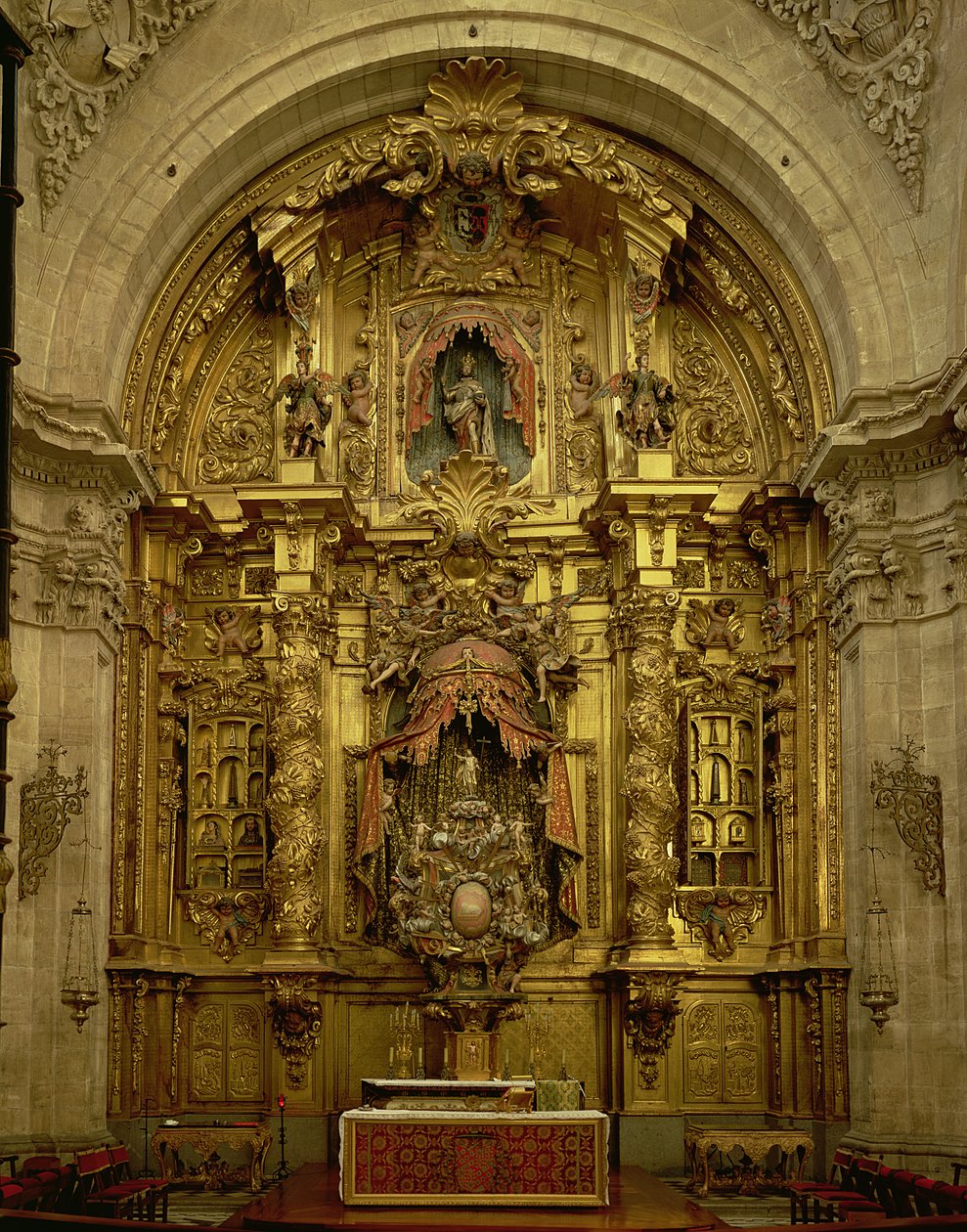 Retabel der Sakramentskapelle von Jose Benito de Churriguera