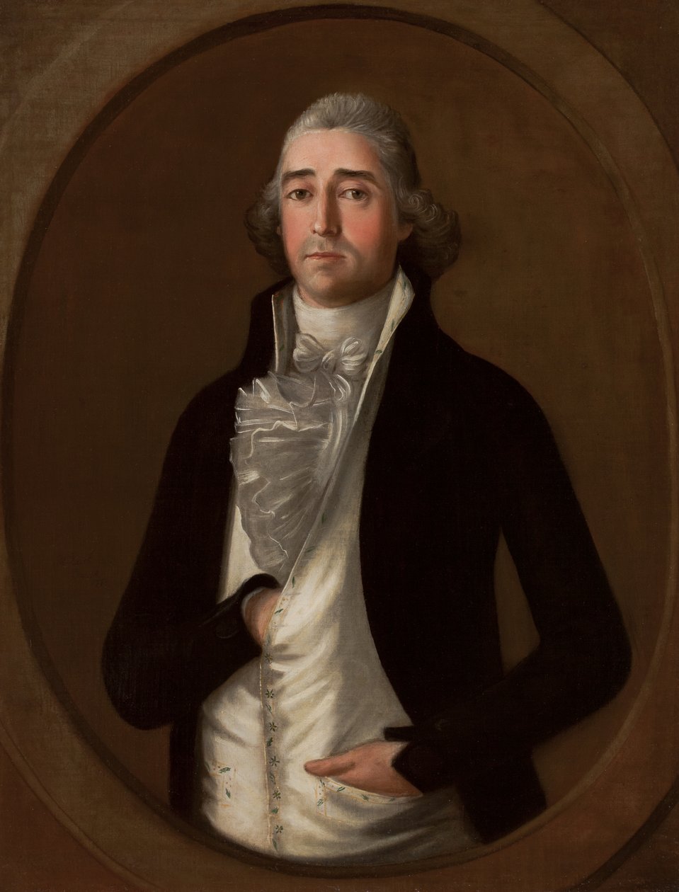 Porträt eines unbekannten Mannes von Jose Francisco Xavier de Salazar y Mendoza