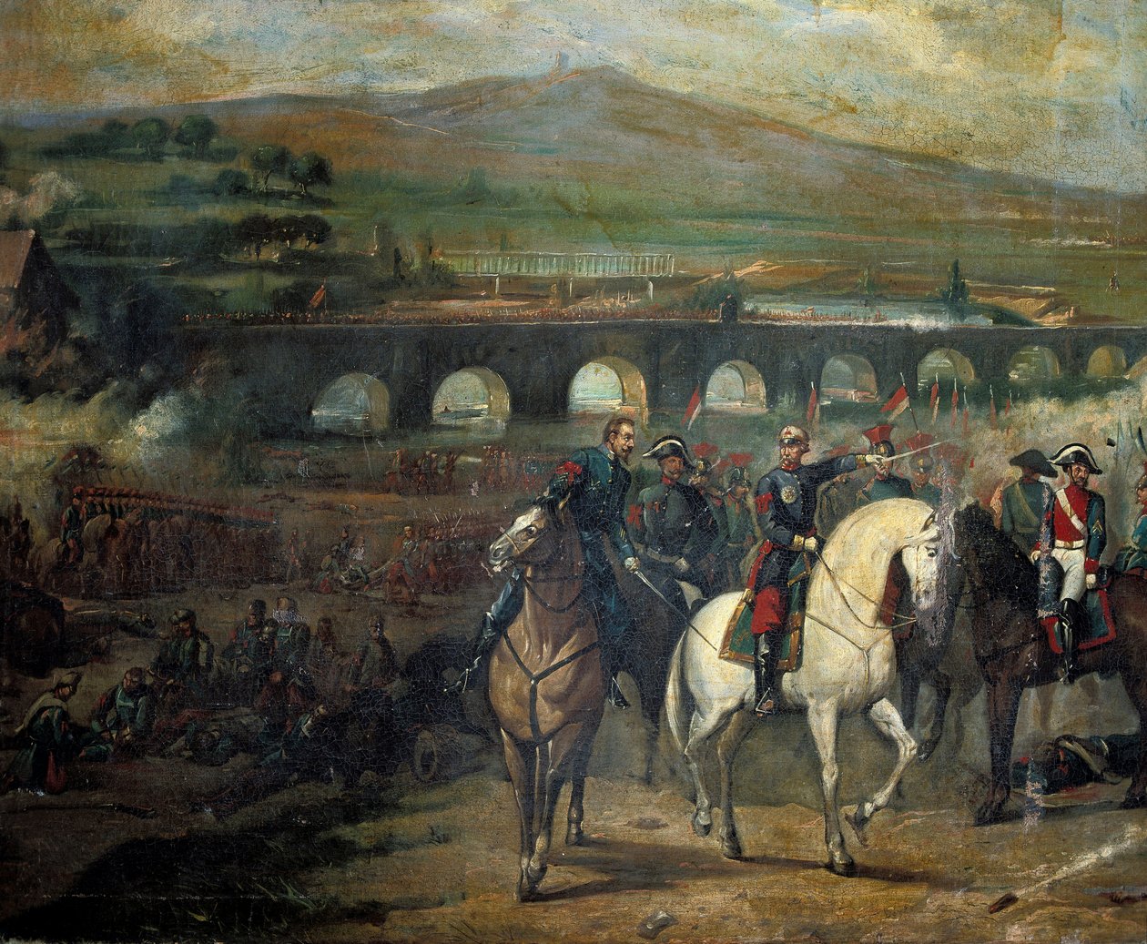 Schlacht von Alcolea bei Cordoba, 20. September 1868 von Jose Maria Rodriguez de Losada
