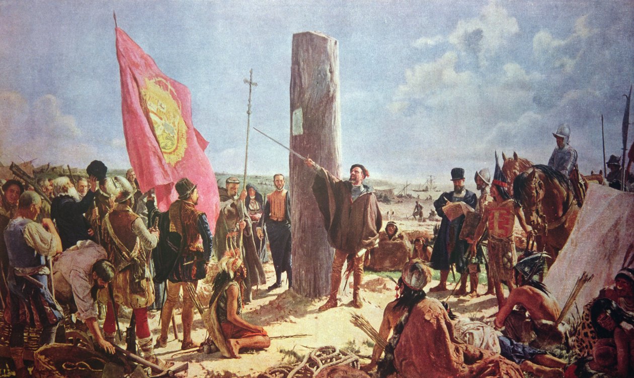 Gründung von Buenos Aires durch Juan de Garay von Jose Moreno Carbonero